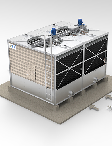方形横流冷却塔