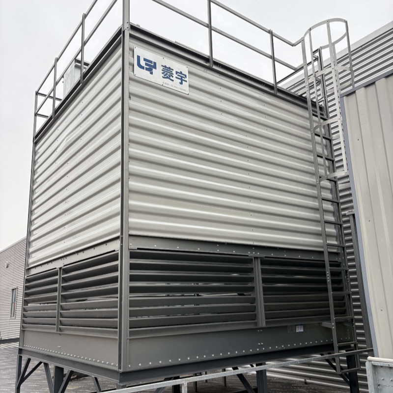 河北菱宇方形逆流式钣金冷却塔向每一位优秀冷却塔厂家学习